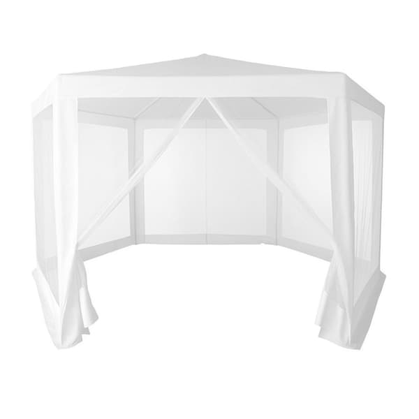 Havehandel Pavillon Telt 2x2x2 m med Myggenet Hvid MultiGarden