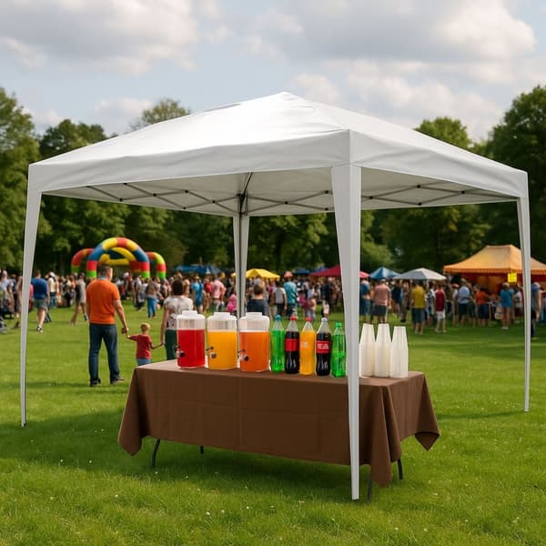 Hage Paviljong Telt 3x3 m Pop-Up Baldakin for hage eller terrasse MultiGarden