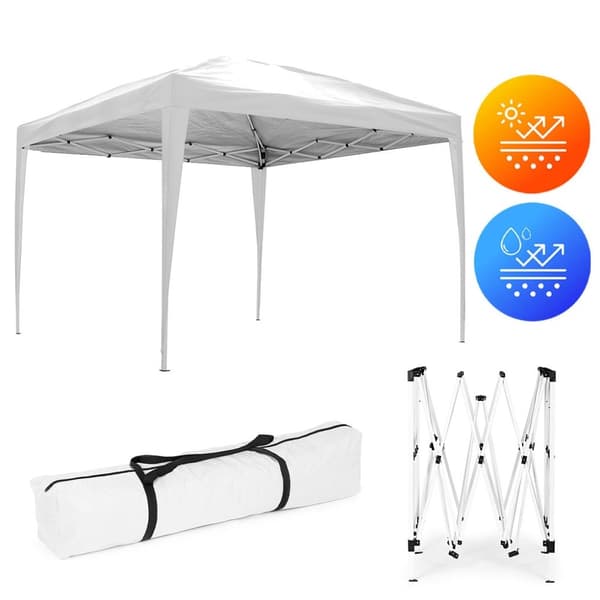 Hage Paviljong Telt 3x3 m Pop-Up Baldakin for hage eller terrasse MultiGarden