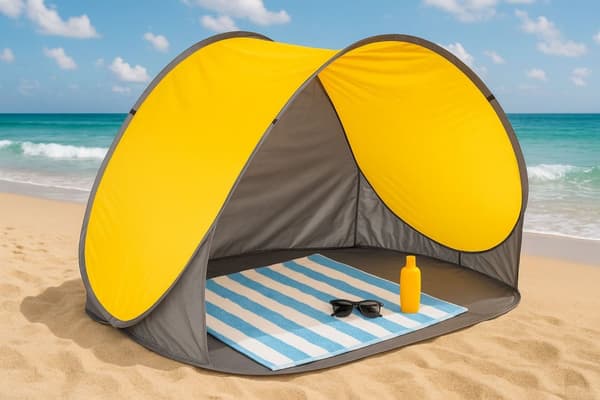 Pop-up strandtelt Vindfang for strand, basseng, hage MultiGarden