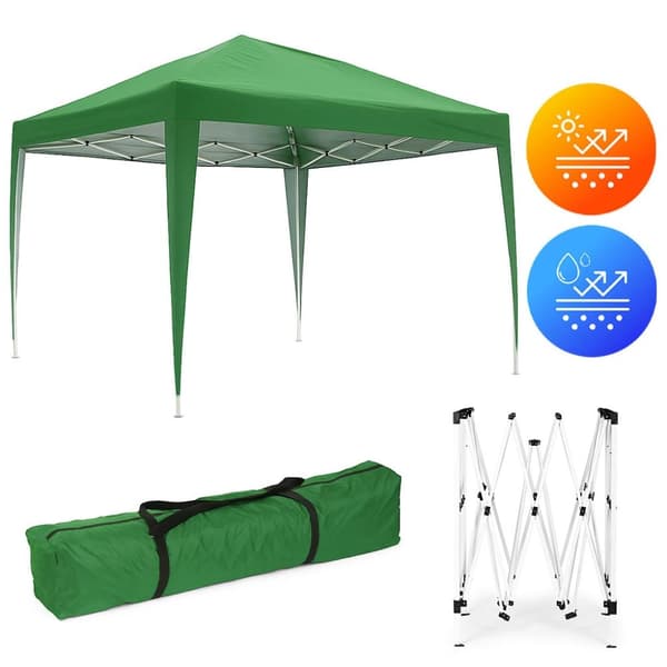 Puutarhapaviljonki teltta 3x3 m Pop-Up katos puutarhaan tai terassille MultiGarden