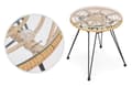 Miniatyrbillede 8 af 10: Havemøbelsæt med rattanlignende finish – stole, bord + puder MultiGarden