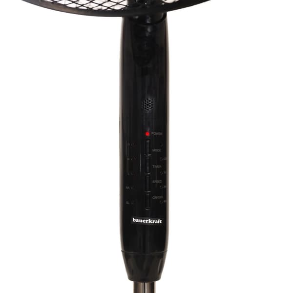 Stående gulvvifte 45W – 3 moduser, 5 blader, timer, fjernkontroll