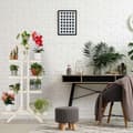 Miniatyrbillede 2 af 8: 5-tiers blomsterstativ