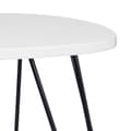Miniatyrbillede 5 af 6: Hvidt sidebord sæt med 2 stk