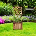 Miniatyrbilde 2 av 9: Flammet plantekasse med espalier