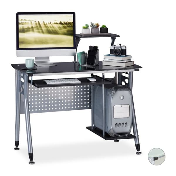 Databord med glassplate