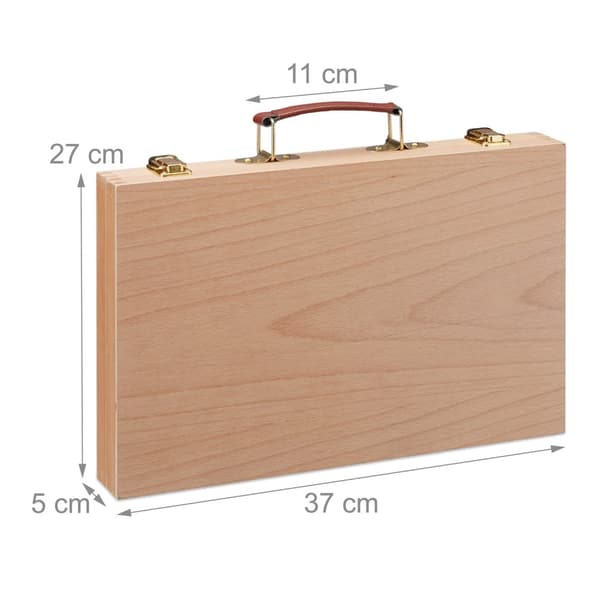 Træ Art Case 56-Piece