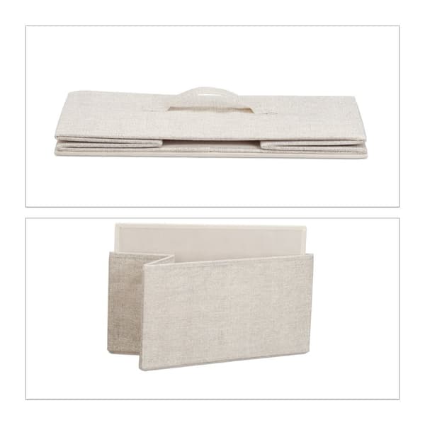 Beige reolsystem