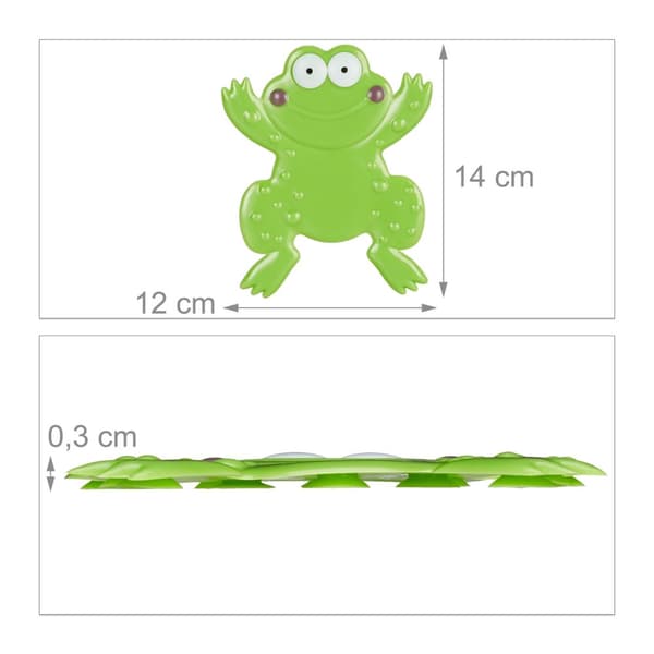 Frog Badeværelses klistermærker Sæt med 5
