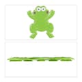 Miniatyrbillede 8 af 8: Frog Badeværelses klistermærker Sæt med 5