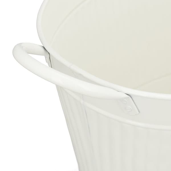 Metallkar med sinklook sett med 3 stk
