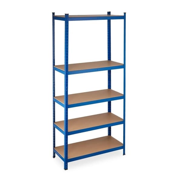 Heavy Duty reol 220 cm Blå