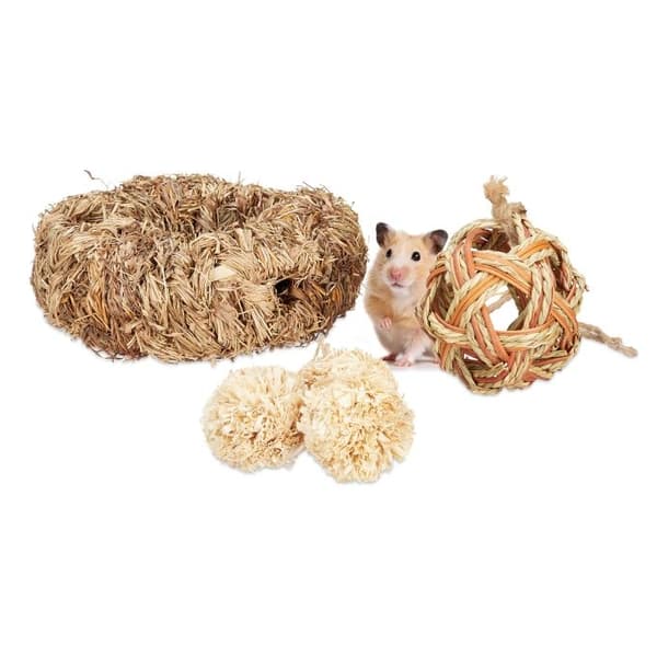 Hamster Tilbehør Sæt 5 stk.
