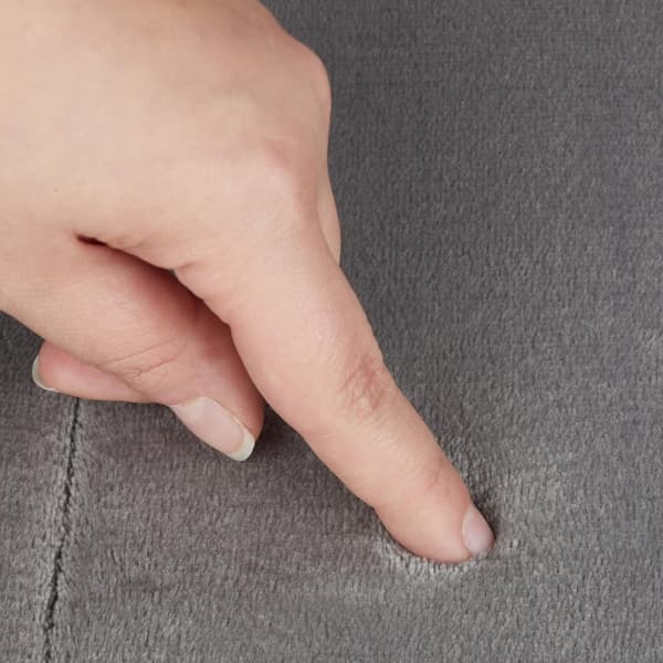 Grå Memory Foam Bademåtte