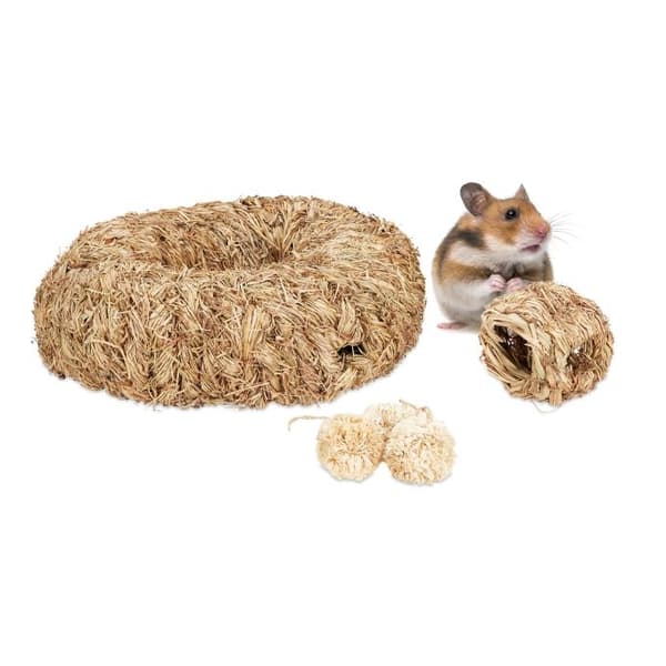 Hamster Tilbehør Sæt 5 stk.