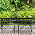 Miniatyrbillede 5 af 8: Sæt med 2 picnic bænke