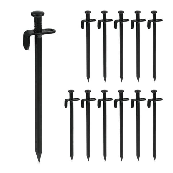 Set med 12 tältpinnar