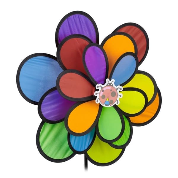 Farverig blomstervindspinner