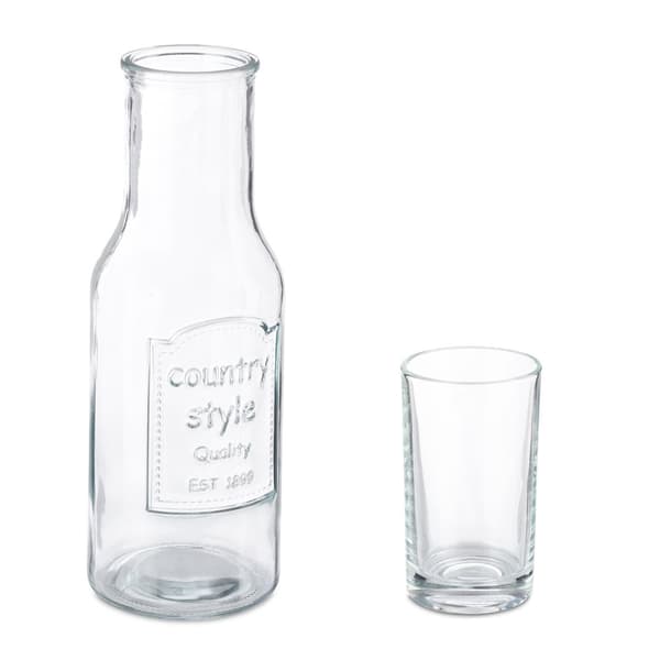 Vandkaraffel med glas