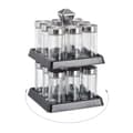 Miniatyrbillede 6 af 9: Roterende krydderihylde 16 krydderiglas