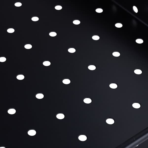 Sidebord med magasinhylle