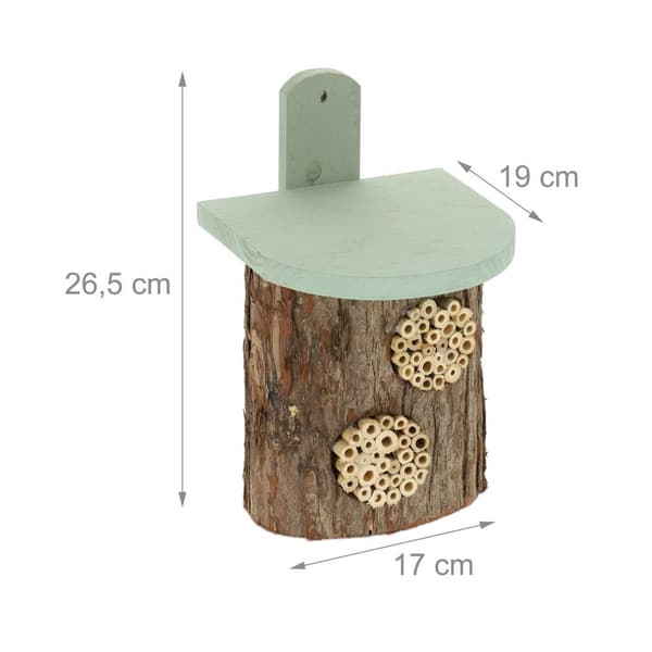 Insekthotel med separate redehuller