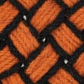 Pikkukuva 7 / 8: Solmittu oranssi/musta kookosmatto