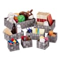 Miniatyrbillede 1 af 9: Sæt med 8 plastopbevaringskurve