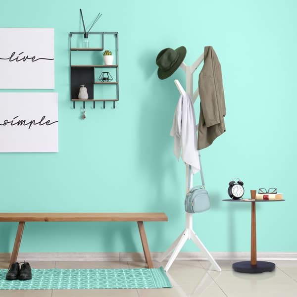 Rundt sofabord i industrielt design