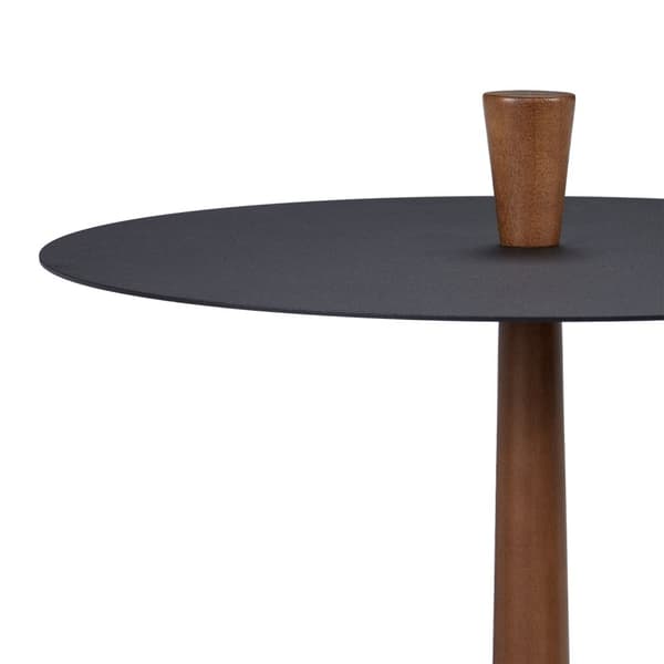 Rundt sofabord i industrielt design