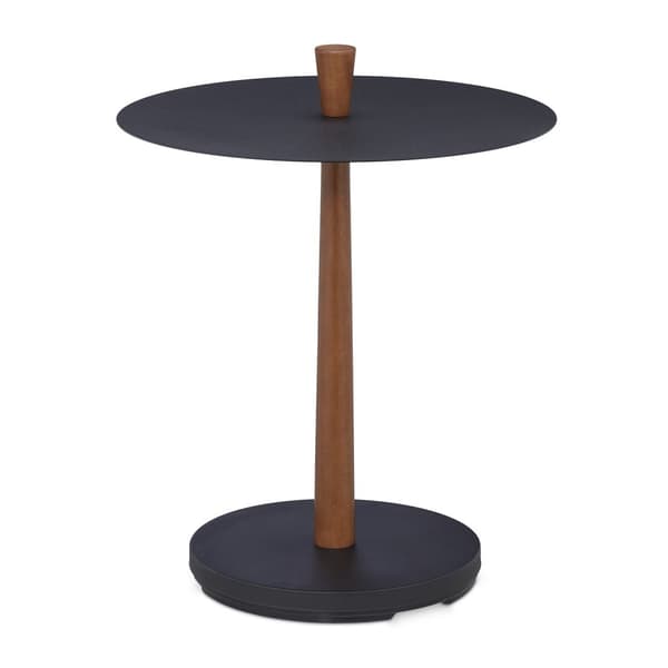 Rundt sofabord i industrielt design