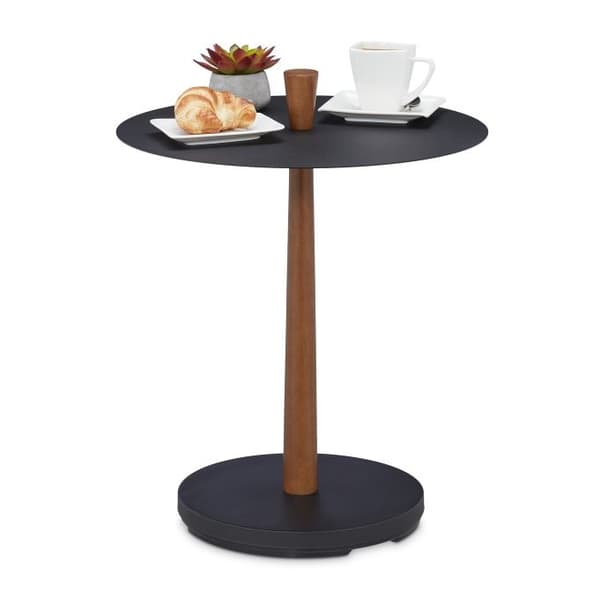 Rundt sofabord i industrielt design