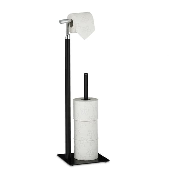 Sort toiletpapirholder