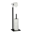 Miniatyrbillede 1 af 8: Sort toiletpapirholder