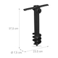 Miniatyrbillede 4 af 8: Sort Parasol Indskruningsholder