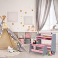 Miniatyrbillede 2 af 9: Højdejusterbart bord og bænk til børn