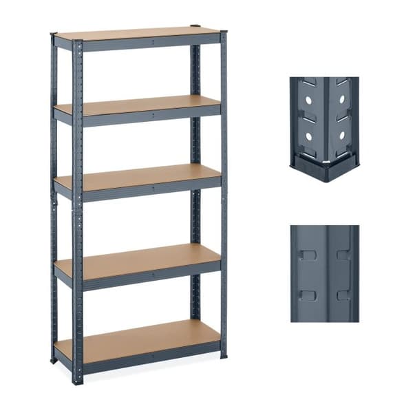 Heavy Duty reol med 5 niveauer