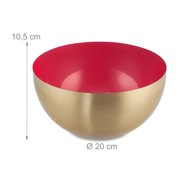 Serveringsskål i rustfritt stål 20 cm