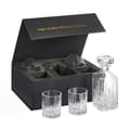 Miniatyrbilde 6 av 9: 5-delt whiskysett Karaffel og glass