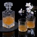 Miniatyrbilde 2 av 9: 5-delt whiskysett Karaffel og glass