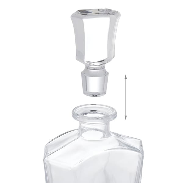 5-delt whiskysæt Karaffel og glas