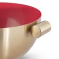 Miniatyrbillede 6 af 8: Serveringsskål i rustfrit stål guld