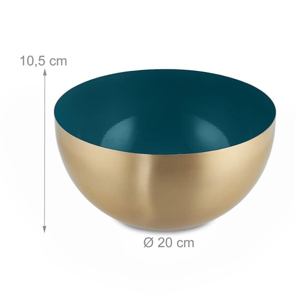 Serveringsskål i rustfrit stål 20 cm