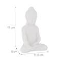 Miniatyrbillede 4 af 8: Siddende Buddha Figur 17 cm