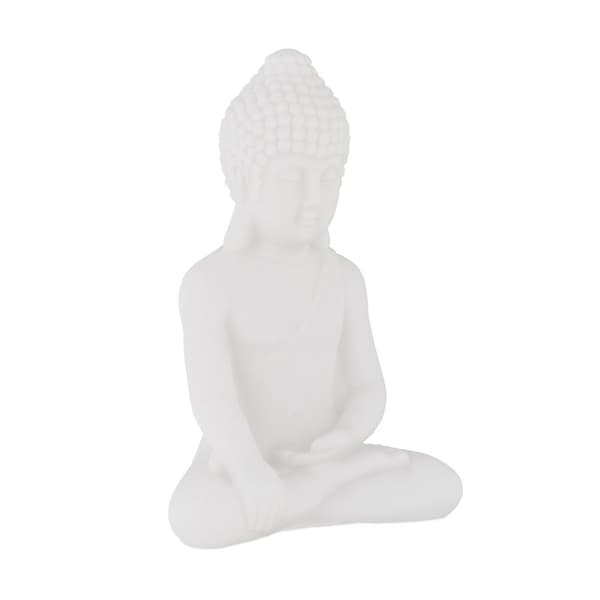Siddende Buddha Figur 17 cm