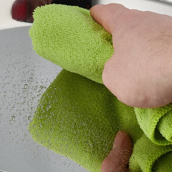Sølv serveringsbakke med håndtag