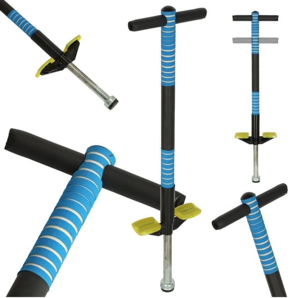 Justerbar pogostick blå