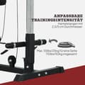 Miniatyrbillede 6 af 10: Hjemmegymnastik, romaskiner, uden vægte, fitnessudstyr til hjemmet, stål, syntetisk læder, sort