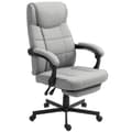 Miniatyrbillede 1 af 10: Kontorstol med massagefunktion Ergonomisk chefstol med lænefunktion Fodstøtte Grå